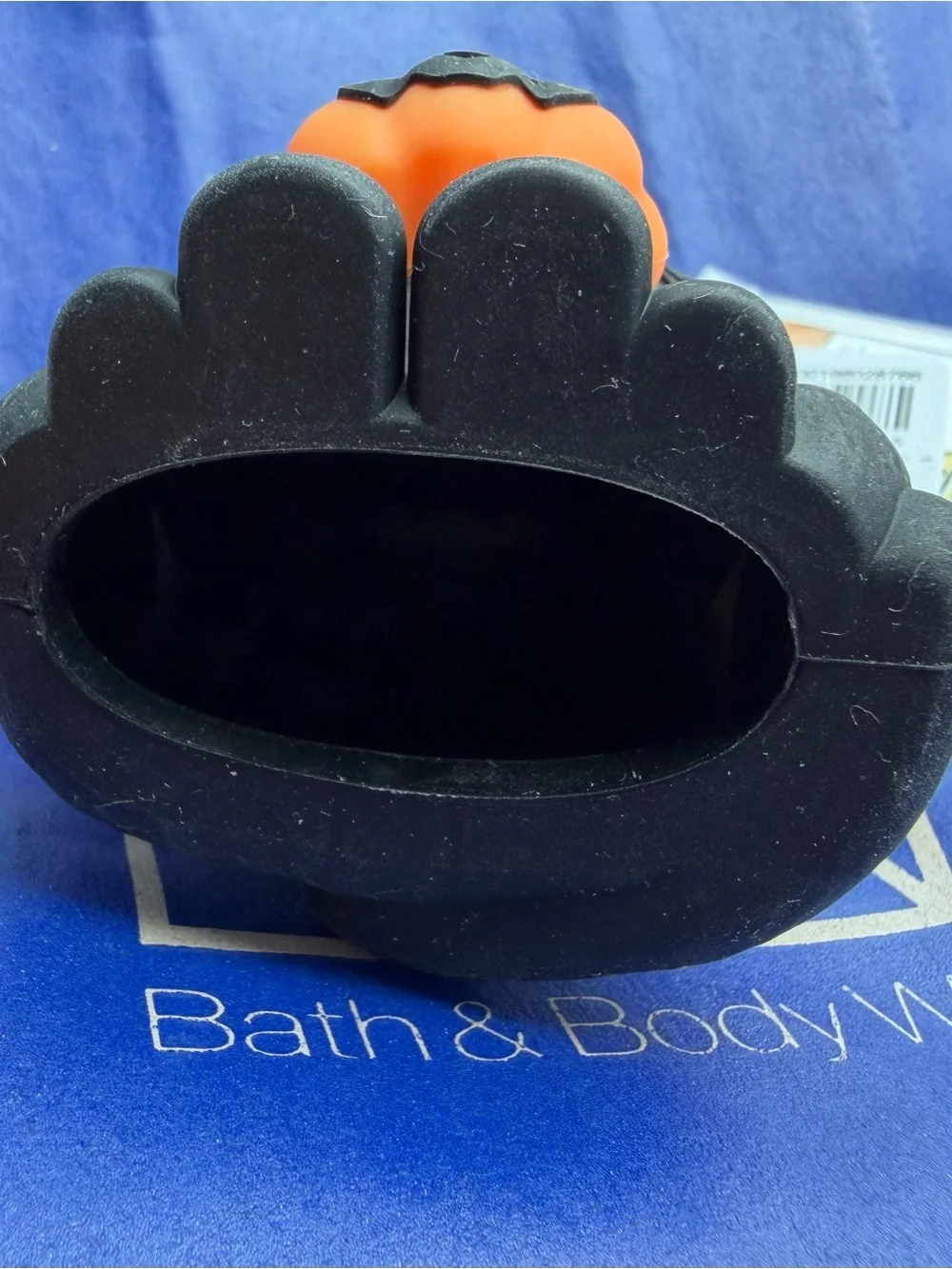 Bath and Body Works Light Up Spooky Cat Kitty Pocketbac Hand Sanitizer Holder